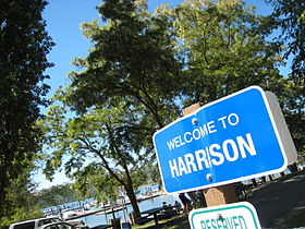 Welcome sign in Harrison Idaho 6-28-2008.jpg