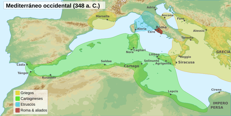 File:West Mediterranean areas 348BC-es.svg