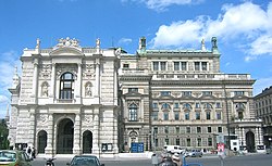 Budova Burgtheater ve Vídni