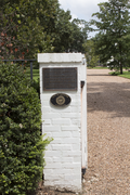 NHRP landmark status plaque