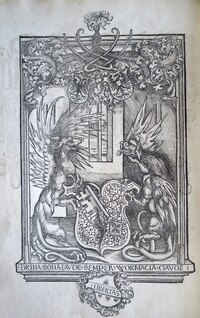 Frontispiece of the edition of 1499