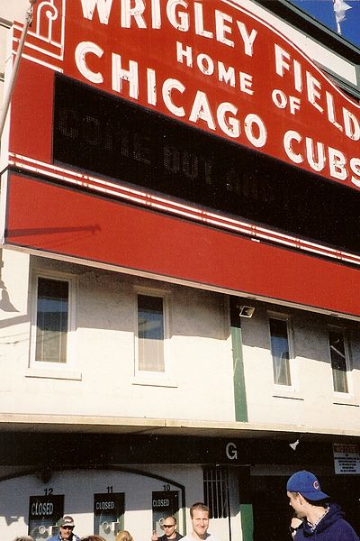 File:Wrigley Field, Chicago, Illinois (2519934881).jpg