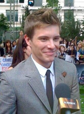 Samuel at the Twilight: Eclipse premier in London in 2010