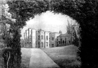 Yeotown House, Goodleigh. Remodelled in neo-gothic style circa 1807 by Robert Newton Incledon (1761-1846) and demolished within his lifetime YeotownHouse Goodleigh Devon.PNG