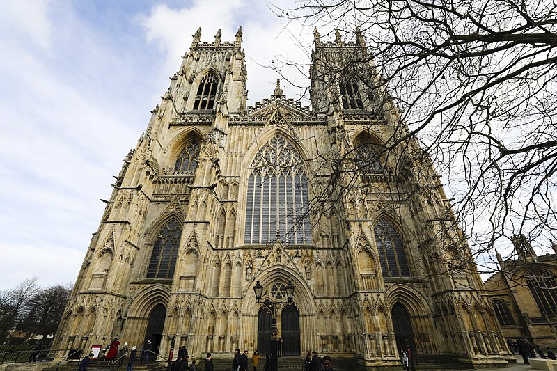 File:York Minster Cathedral and Metropolitical Church of Saint Peter York England Britain UK United Kingdom (27329710068).jpg