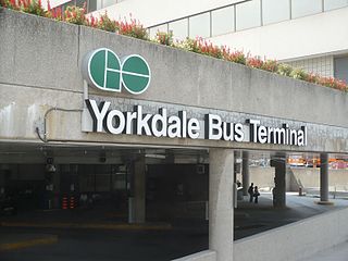 <span class="mw-page-title-main">Yorkdale Bus Terminal</span> Bus terminal in Toronto, Ontario, Canada