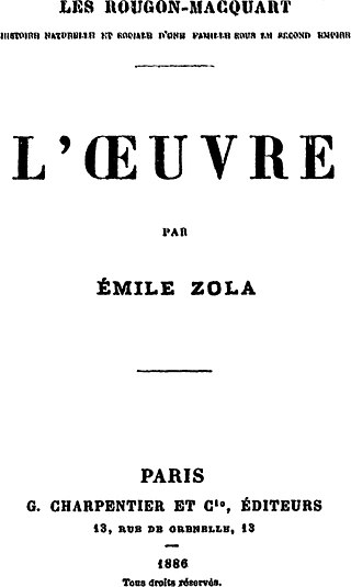 <i>LŒuvre</i> Novel by Émile Zola