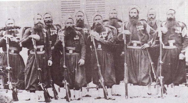 Guard Zouaves (Zouaves de la Garde) during the Second Italian War of Independence in 1859.