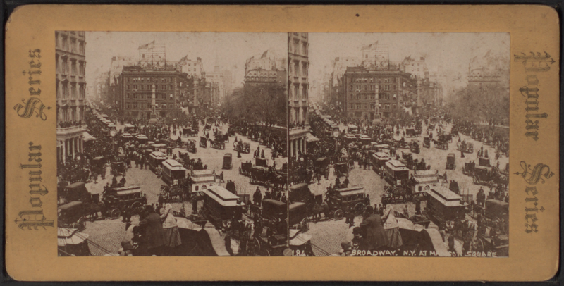 File:"Broadway." N. Y. at Madison Square, from Robert N. Dennis collection of stereoscopic views.png