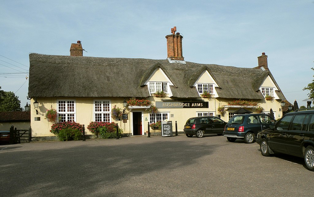 Small picture of The Rushbrooke Arms courtesy of Wikimedia Commons contributors