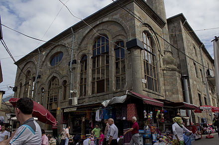 Bazaar Mosque (Çarşı Camii), in the market quarter.