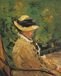 Madame Manet (Suzanne Leenhoff), 1829–1906) à Bellevue, 1880 Metropolitan Museum (New York)