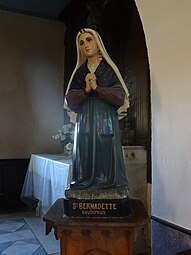 Statue Sainte-Bernadette.