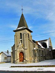 A igreja de Pierremande