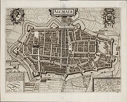 Alkmaar in 1603 (Pieter van der Keere)