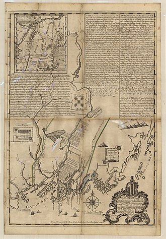 1754 Plan of Kennebeck & Sagadahock Rivers 1754 Plan of Kennebeck & Sagadahock Rivers by Thomas Johnston et al, from the Digital Commonwealth - commonwealth z603vm790.jpg