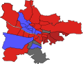 1933 (37 wards / 116 councillors, Labour gain control from Moderates)