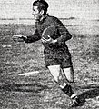 Le trois-quart centre toulousain Lassègue, l'un des meilleurs joueurs de la finale de Coupe de France, gagnée en mai 1947.