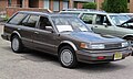 1988 Nissan Maxima GXE wagon, front right view