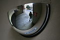 2008-03-14 Convex mirror in Atlanta garage entrance.jpg