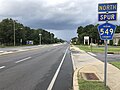 File:2018-09-18 13 12 57 View north along Ocean County Route 549 Spur (Fischer Boulevard) just north of Ocean County Route 571 and Ocean County Route 27 (Bay Avenue) in Toms River Township, Ocean County, New Jersey.jpg