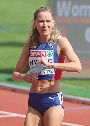 Hedda Hynne bei den Europameisterschaften 2022 in München