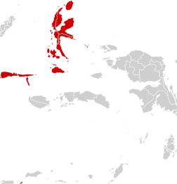 Peta lokasi kabupaten dan kota di Maluku Utara