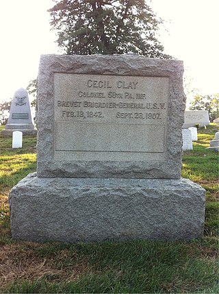 <span class="mw-page-title-main">Cecil Clay</span> US Army general and Civil War Medal of Honor recipient (1842–1903)