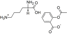 Lysinate d'acide acétylsalicylique.png