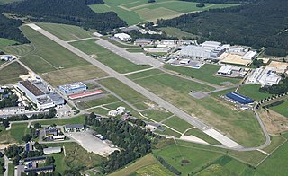 <span class="mw-page-title-main">Neuhausen ob Eck Airfield</span> German civil aerodrome in Neuhausen ob Eck