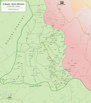 <span class="mw-page-title-main">Al Bayda offensive</span> Offensive of the Yemeni civil war