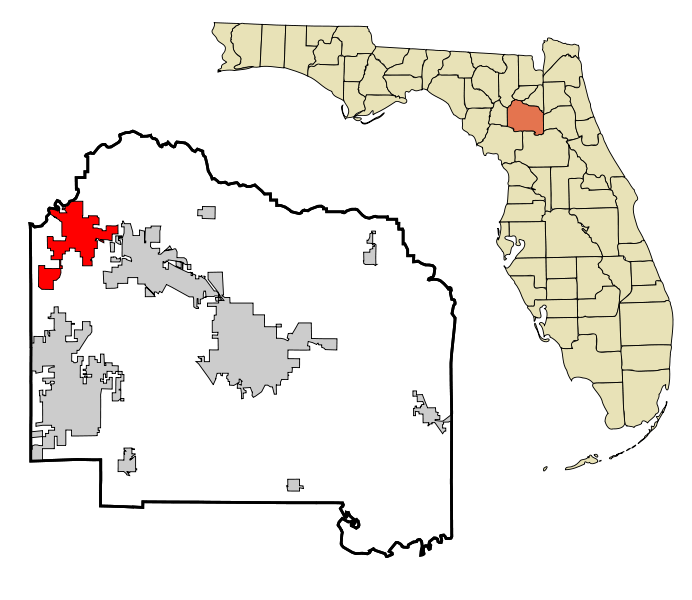 File:Alachua County Florida Incorporated and Unincorporated areas High Springs Highlighted.svg