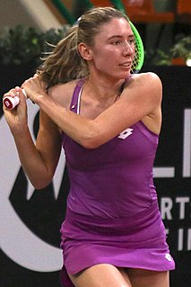 Ekaterina Alexandrova Russian professional tennis player