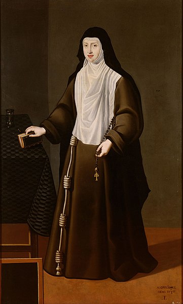 File:Andres López Polanco, , Schloss Ambras Innsbruck - Erzherzogin Margarete (1567-1633), Tochter von Maximilian II. als Nonne in ganzer Figur - GG 3108 - Kunsthistorisches Museum.jpg