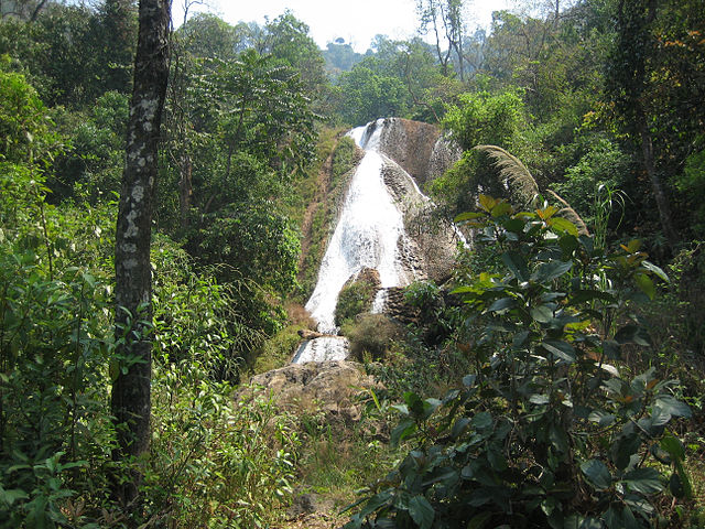 Anishakan waterfall near Pyin U Lwin.