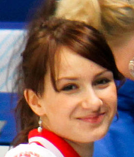Anna Sidorova Russian curler