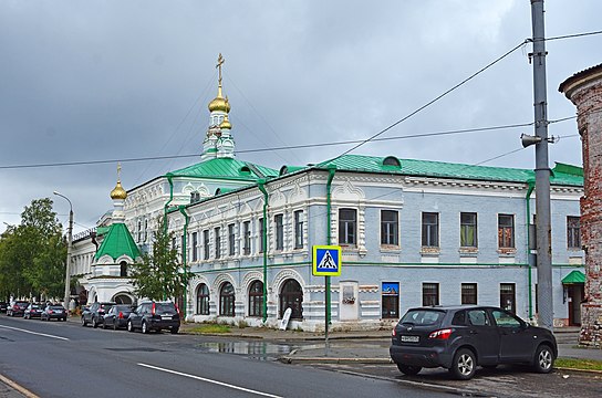 Культурные центры архангельска. Архангельское подворье Соловецкого монастыря Архангельск. Храм Соловецкого подворья в Архангельске. Соловецкое подворье Архангельск 1606. Архангельск город подворье Соловецкого монастыря.