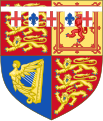 4 (b): Arms (1917-1938) of Prince Arthur of Connaught; in 1917 during WW I and under the w:Titles Deprivation Act 1917 he renounced all Germanic associations, and removed the inescutcheon of Saxe-Coburg and Gotha