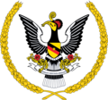 Arms of the Yang di-Pertua Negeri of Sarawak.