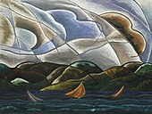 Clouds and Water, 1930, oil on canvas, 75.2 x 100.6 cm, Metropolitan Museum of Art