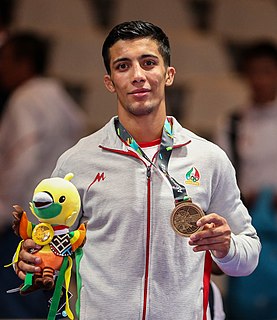 Mohammad Reza Geraei Iranian Greco-Roman wrestler