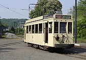 Motrice de type Standard ayant circulé sur la ligne et aujourd'hui préservée par l'ASVi.