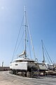 * Nomination Catamaran under repair at Marina San Miguel, Tenerife --Mike Peel 07:58, 28 May 2024 (UTC) * Promotion Good quality -- Spurzem 10:08, 28 May 2024 (UTC)