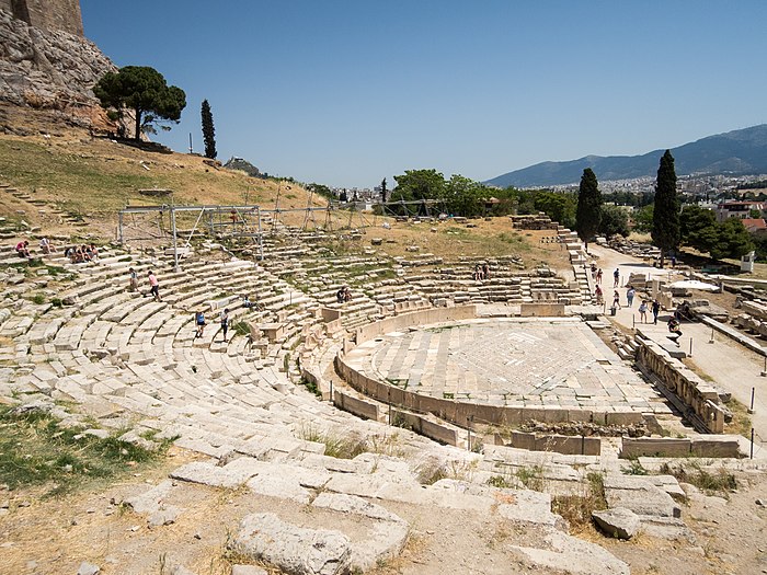 Theatre of Dionysus in Athens.