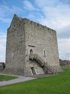 Athenry Castle 13th century tower house in County Galway, Ireland