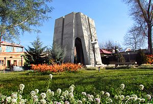 Recent tomb of Awhadi, Maragha