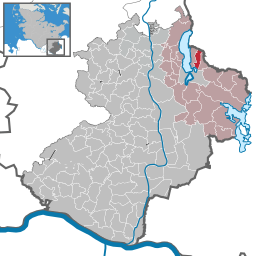 Läget för kommunen Bäk i Kreis Herzogtum Lauenburg