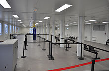 Departure gate area