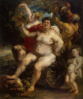 Bacchus (Rubens) Painting by Peter Paul Rubens