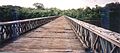 Bailey bridge over the Coppename river at Witagron, Suriname